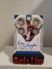 2018-19 Cornerstones Legendary Relic 118/129 Kelly Tripucka #LC-KTP Auto HOF