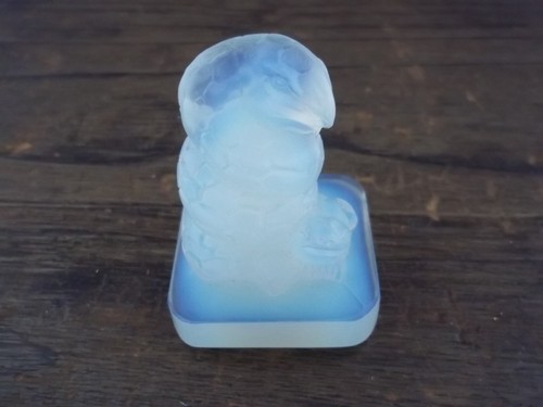 SABINO opalescent figurine sculptor of crystal art deco snake frog rare HTF - Picture 9 of 14