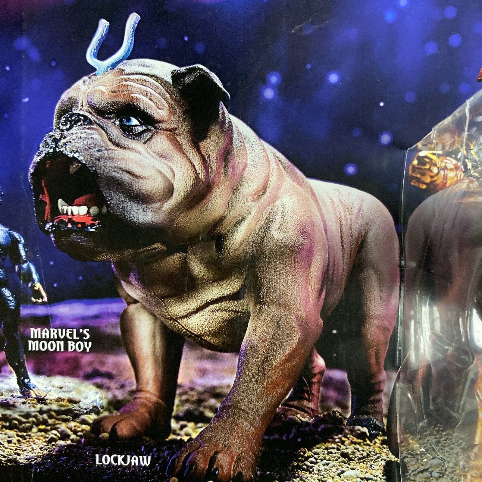 Lockjaw Inhumans Dog Marvel Legends The Collector's Vault SDCC 2016