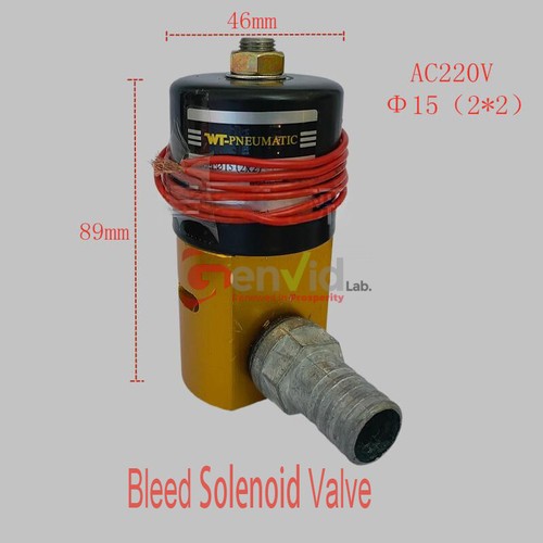 Solenoid Valve DZ Single Chamber Vacuum Machine Inflation Valve Deflation Valve - Picture 12 of 17