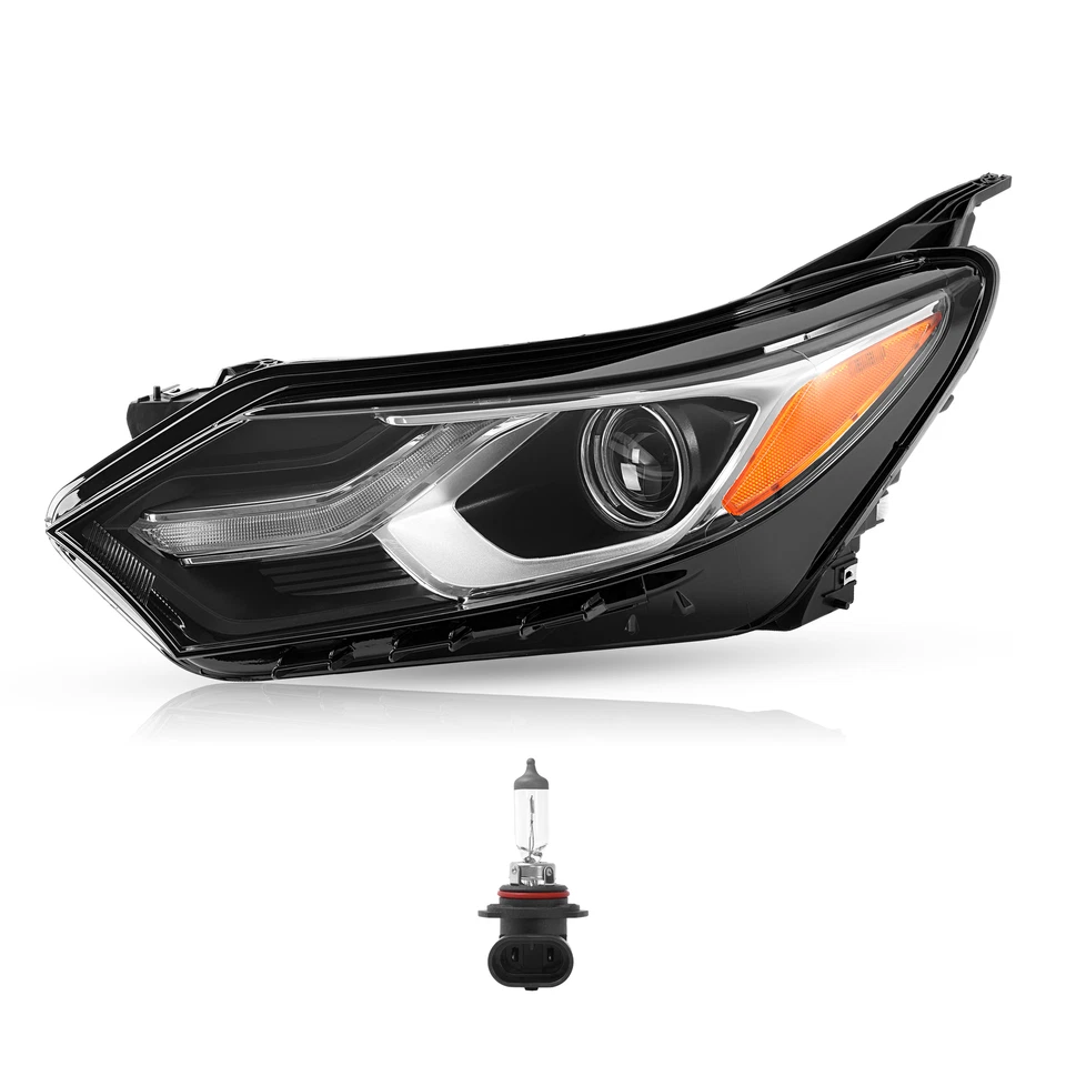 Faro halógeno LED DRL lado del conductor para Chevy Equinox 2018 2019 2020 Foto 2 de 4