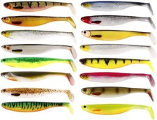 Westin ShadTeez Slim 7,5 10 12 14cm Gummiköder Salzwasser Wolfbarsch Thunfisch