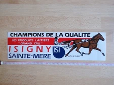 Sticker Product Dairy Isigny Sainte-Mère/Horse, Walker Elf of Isigny