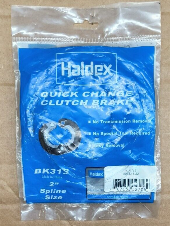 Haldex BK313 Quick Change Clutch Brake 2" Spline eBay