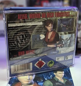 Resident Evil CODE: Veronica (Dreamcast, komplett mit Anleitung & H&uuml;lle) Top!