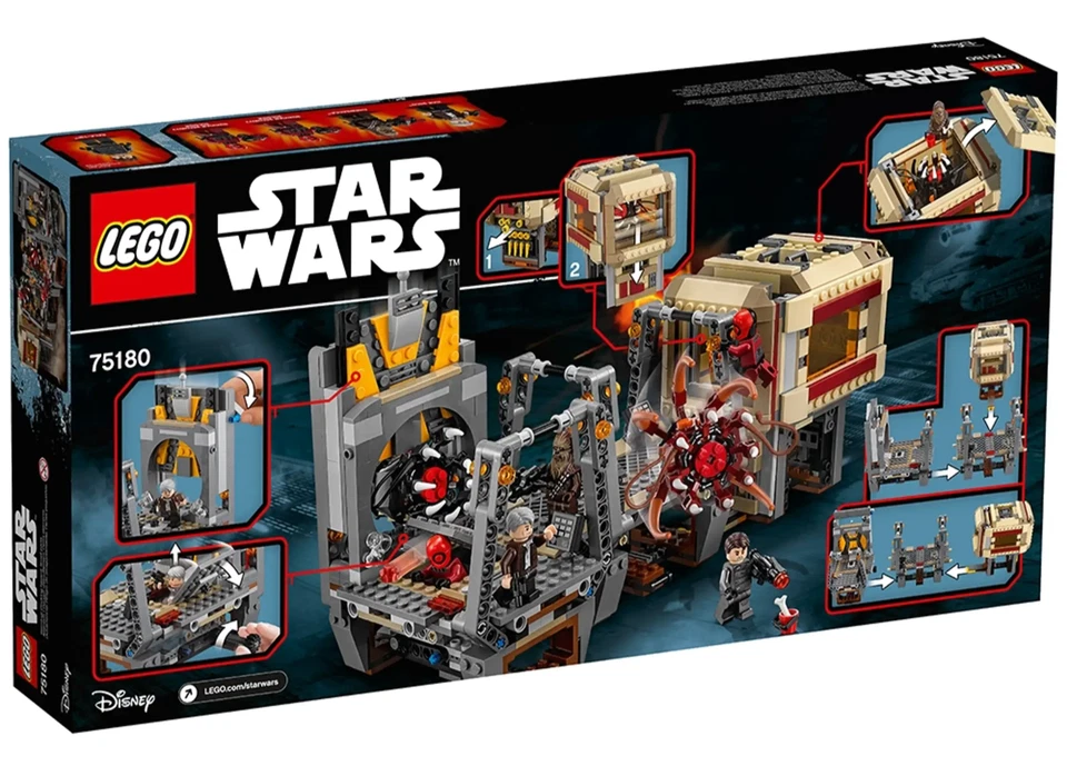 LEGO 75180 Star Wars Rathtar Escape • El Despertar de la Fuerza Han Solo Bala-Tik NUEVO Foto 2 de 4