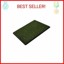 Artificial Grass Puppy Pee Pad for Dogs and Small Pets - 20x25 Inch, Reusable 3-
