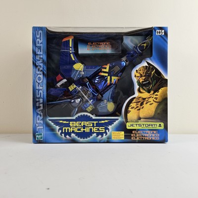 Transformers Beast Machines Ultra Class Jetstorm Hasbro 2000 Neu Elektronisch