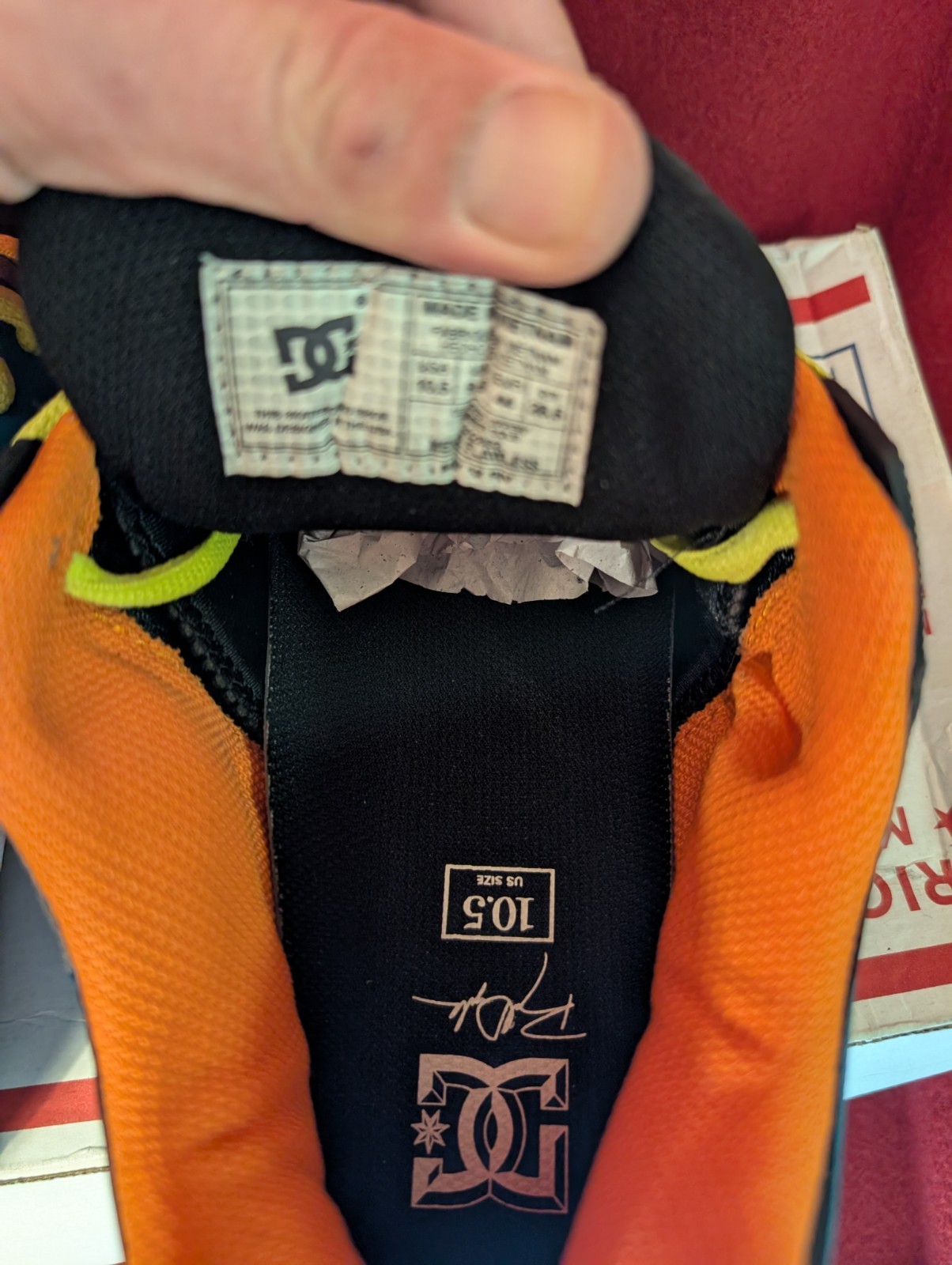 2012 DC Shoes RD Rob Dyrdek Flawless Model 302882 Skateboarding Sneaker 10.5 Y2K image 10
