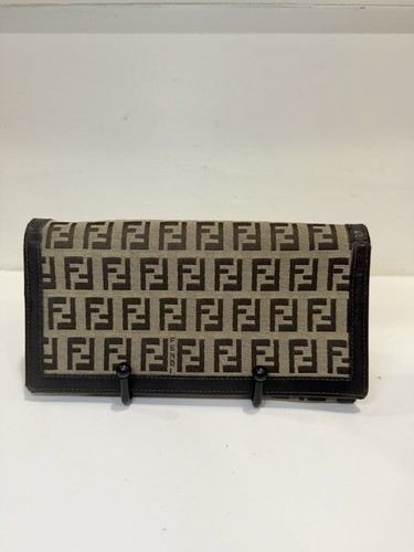 Fendi Zucca Long Wallet