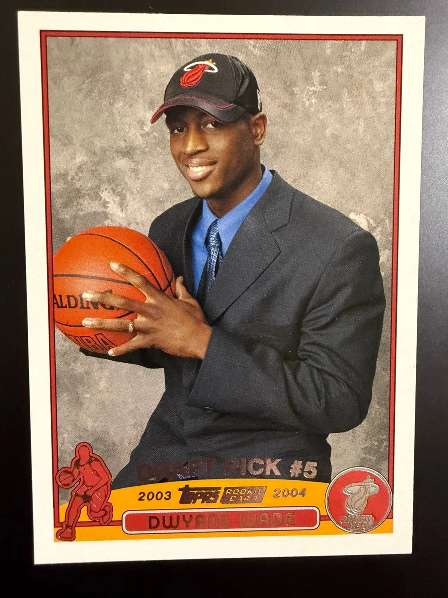 Topps Dwyane Wade Basketball Rookie ungraded Sports Trading Cards
