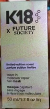 K18 x Future Society Leave-In Molecular Repair Hair Mask, 1.7 Oz. - Authentic