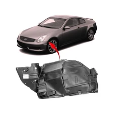 Fender Liner Driver Side for Infinity G35 Coupe 2003-2007 IN1250106 63845AM800