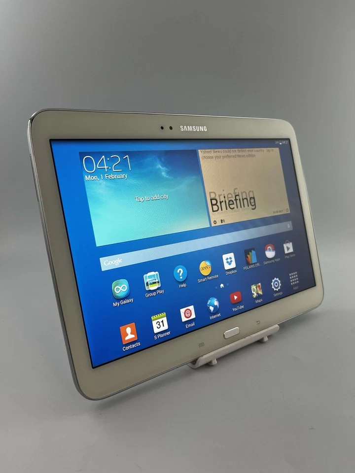 Samsung Galaxy Tab 3 10.1" GT-P5210 White Wi-Fi Android Tablet Read Below #i02 - Image 2 of 4