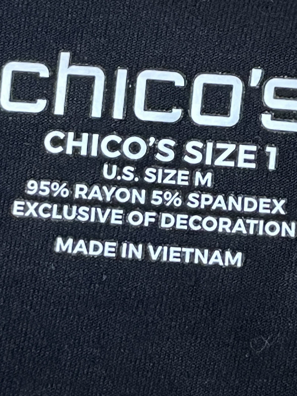 Chicos Solid Grey Trim Tank Shell Layering Sleeve… - image 7