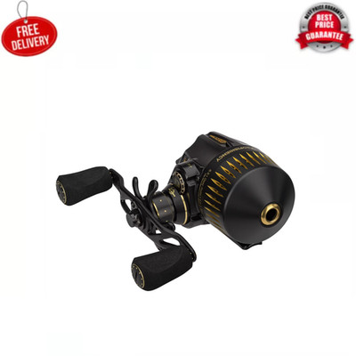 Profishiency Sniper Black Spincast Reel with 6.5:1 Gear Ratio and 12+1 Bearings