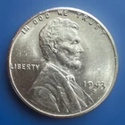 1943-S Lincoln Steel Cent WWII Issue — Gem BU Uncirculated Sold As Pictured 1255