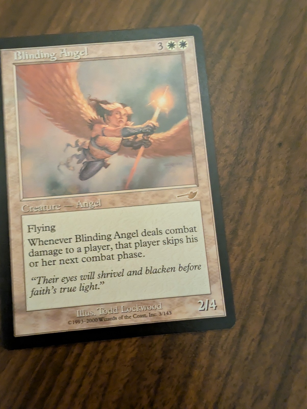 Blinding Angel - Nemesis: #3, Magic: The Gathering Lp C283