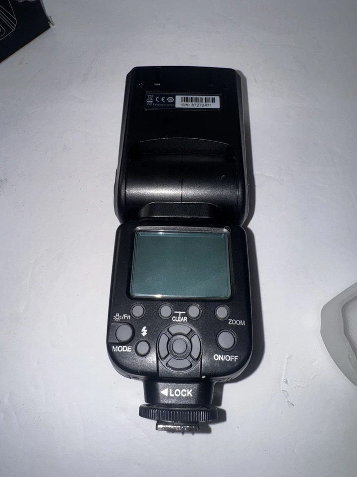 Sunpak DF4000U External Flash For Canon Cameras Untested - Image 3 of 4