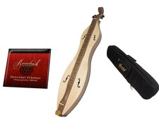 Emma 4-String Mountain Dulcimer, Walnut  Spruce  Gig Bag  Extra Strings