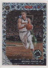2019 Panini NBA Hoops Premium Stock Silver Lazer Prizm Michael Porter Jr #51 0c2