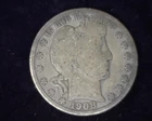 New Listing1908 S  Barber Half Dollar (silver)