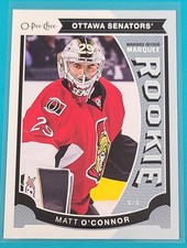 2015-16 O-Pee-Chee Update #U17 Matt O'Connor Ottawa Senators HOCKEY Card B9