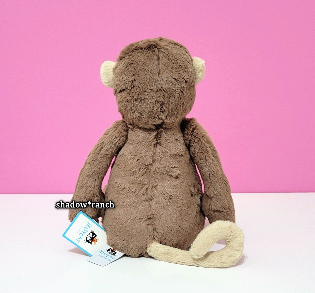Jellycat Brown Beige Bashful Monkey Plush Soft Toy 12