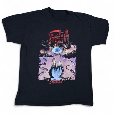 Vintage 1995 Death Symbolic Death Metal Med Band Shirt Chuck