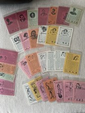 Lotto Biglietti Pronostico “ Il Vero Pianeta Della Fortuna”, Anni 60’