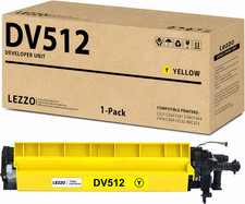DV-512Y Yellow Developer Unit w/Developer for Konica Minolta C224 C284 C364