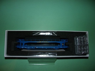 Set 2 wagons couvert à essieux OCEM 19, gris