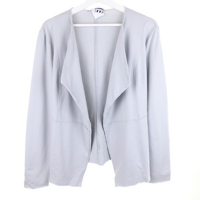 Monari sweat blazer jacket grey size 42 XL