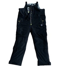 RefrigiWear Extreme Softshell Bib Overalls Men  s 2XL -60 F Black 0795R