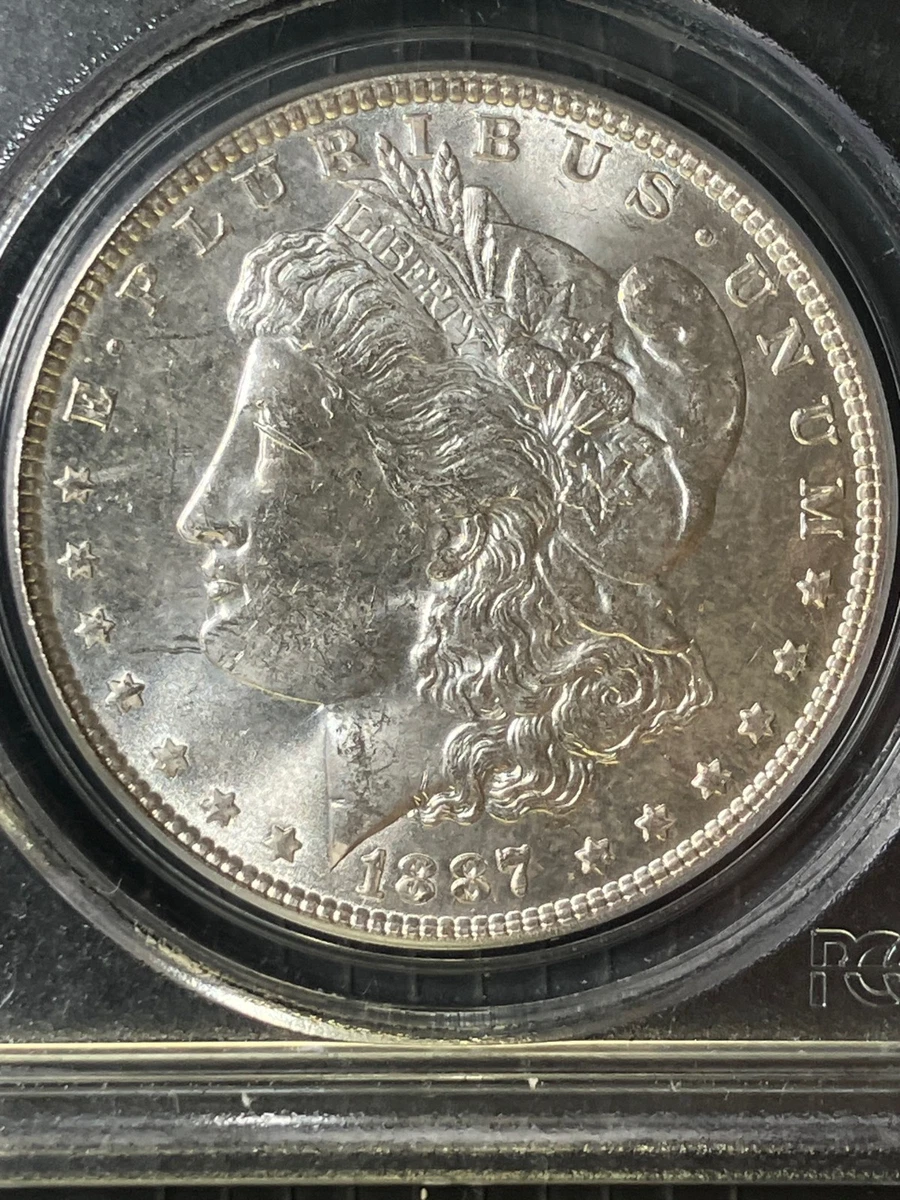 K*様 1887 Morgan Dollarモルガンダラー銀貨 MS63 PCG MS 63 Graded 1887 Year Morgan US Dollars (1878-1921) for sale | eBay
