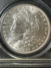 1887  MS63 Morgan Dollar, PCGS 7652541, OGH