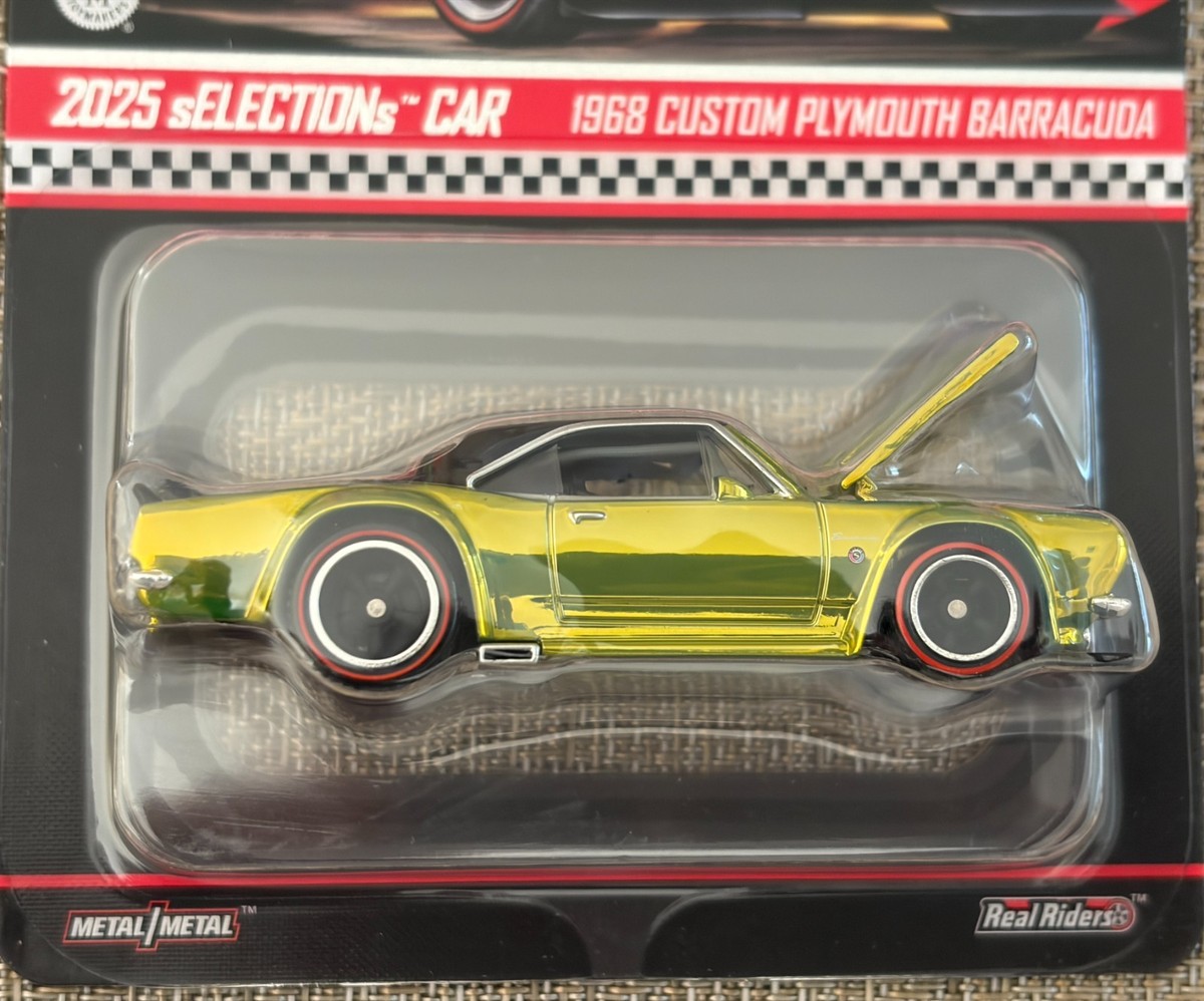 2025 Hot Wheels RLC sELECTIONs Series 1968 Custom Plymouth