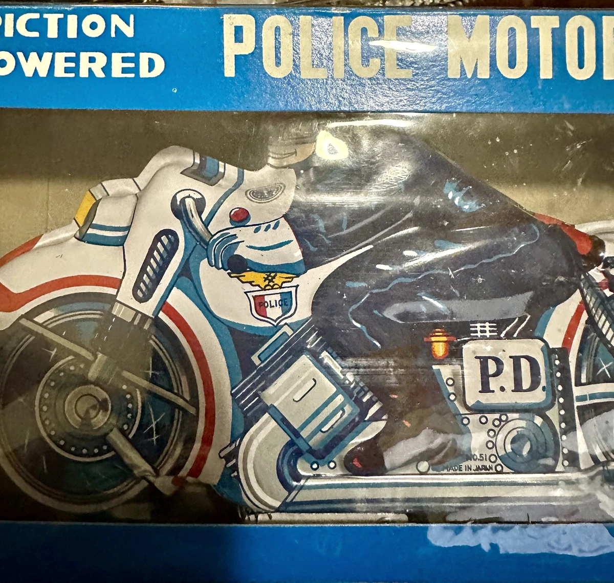 Vintage Friction Powered Police バイクブリキ 25+ Police Friction Toys for sale | Updated Oct 2026