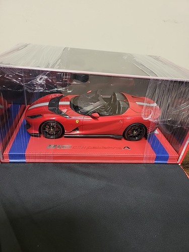 BBR 1 18 Ferrari 812 Competizione A Rosso F1 2007 raya plateada Ferrari--sw1 - Imagen 5 de 18