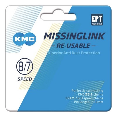 KMC Kettenverschlussglied MissingLink EPT Kompatibilität: 7/8-fach | SB-Verpacku