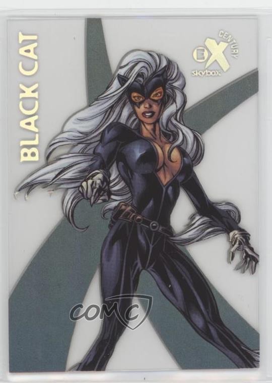 2017 Fleer Ultra Marvel Spider-Man EX Century Black Cat #EX31 ki5