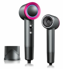 Professional Ionic Hair Dryer with 2 speed 4 heat settings,quiet lightweight