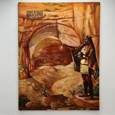 Arizona Highways May 1951 Magazine Paul Coze Art Southwest Ruins VG