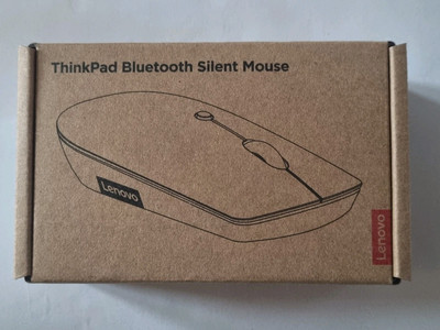NEU Lenovo ThinkPad Bluetooth Silent Mouse ( Ohne Klickgeräusche ) Schwarz