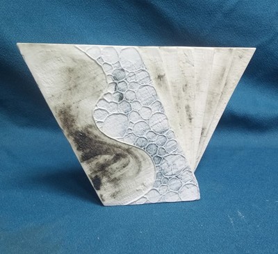 70er Jahre - Carn Pottery '' Fan Box '' von John Beusmans - 11,5 cm hoch