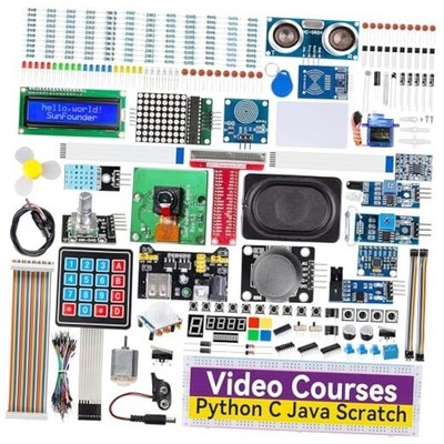  Raphael Ultimate Starter Kit for Raspberry Pi 5 4 B 3B B+ 400, Zero 2 W, RoHS 