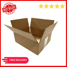 25 pack 8x6x4 Cardboard Paper Boxes Mailing Packing Shipping Box Corrugated...