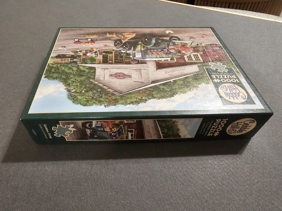 Rompecabezas Cobble Hill 1000 piezas tienda general - completo Foto 3 de 4