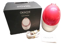 OKACHI GLIYA Facial Steamer Face Skin Facial Steam Care Spa Device Ionic G2888