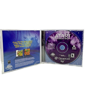 Atari Anniversary Edition (Sega Dreamcast, 2001) COMPLETE CIB - TESTED & WORKING